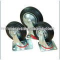 small swivel caster/swivel rubber casters